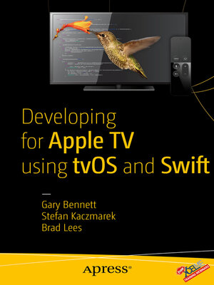 cover image of Developing for Apple TV using tvOS and Swift